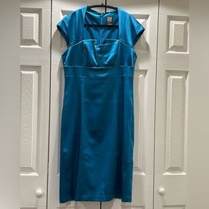 Dress blue/Teal coctail size 14